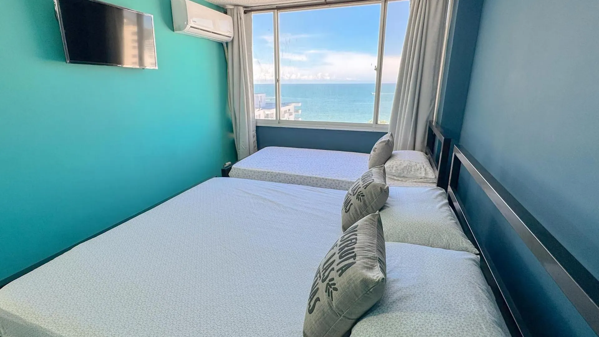 Apartamento Con Espectacular Vista Al Mar En El Rodadero - Bedviajes Santa Marta  Apartment Santa Marta (Magdalena)